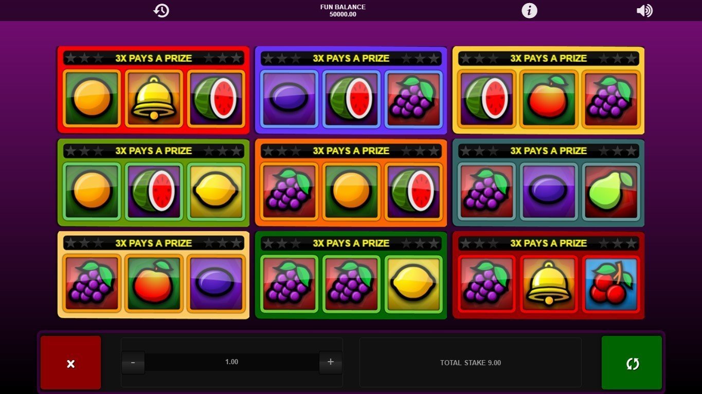 Fruity 3x3 Slot Review