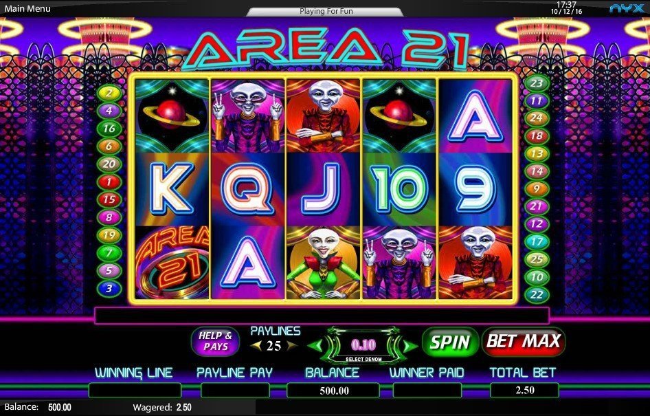 Area 21 Slot Review