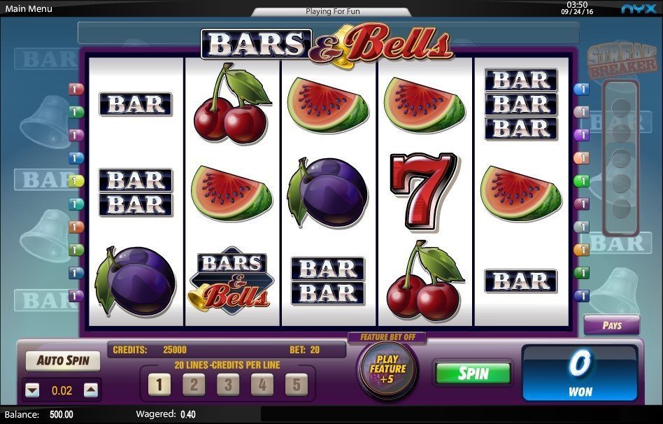 Bars And Bells Slot Review