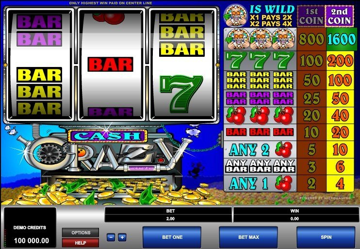 Cash Crazy Slot Review