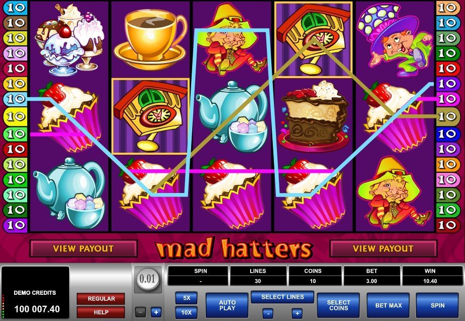 Mad Hatters Slot Review