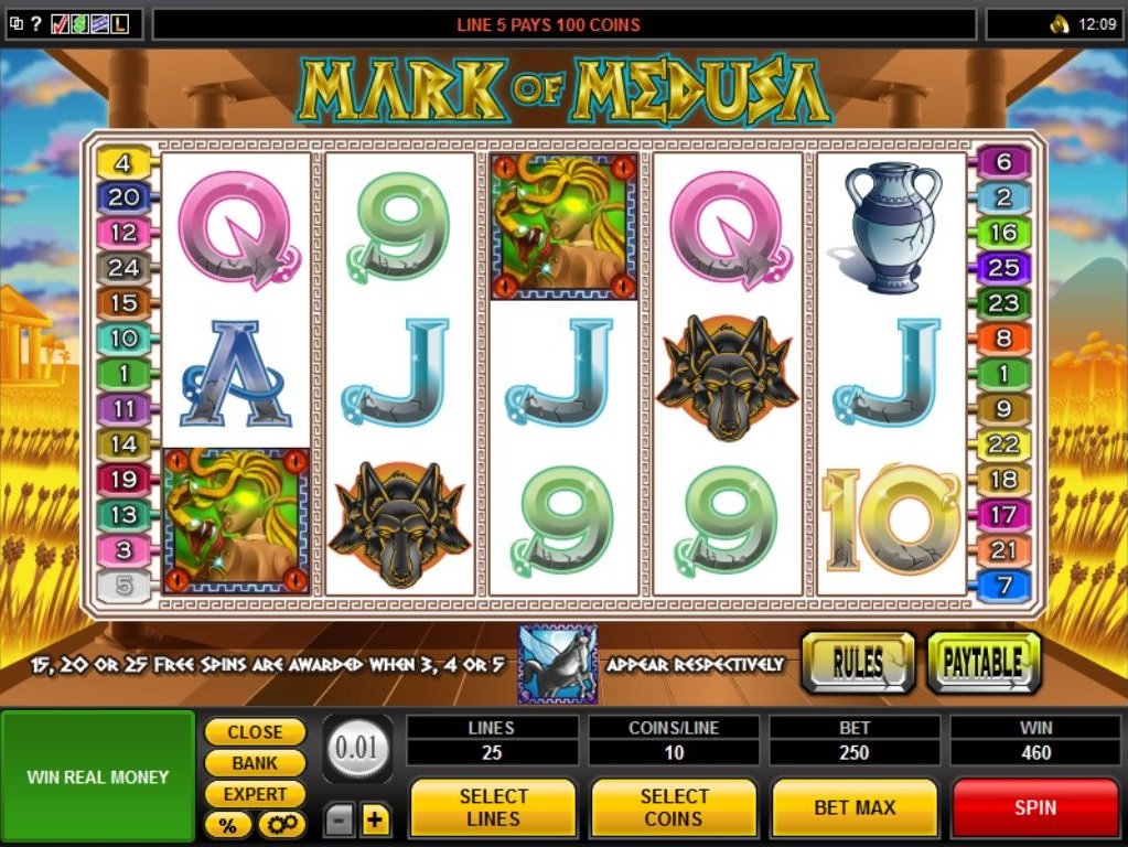 Mark Of Medusa Slot Review