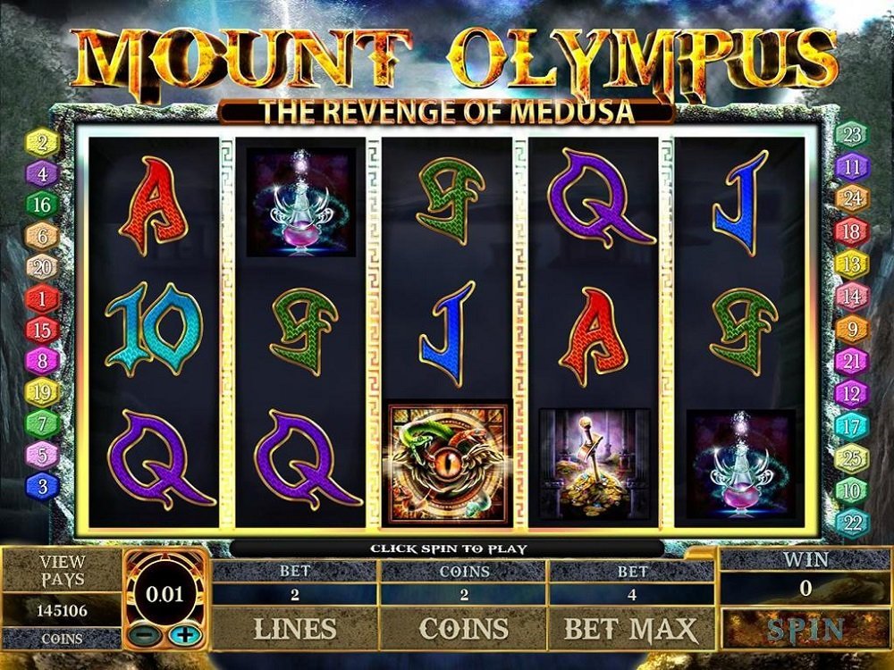 Mount Olympus The Revenge Of Medusa Slot Review