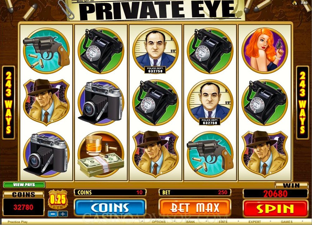 Private Eye Slot Review