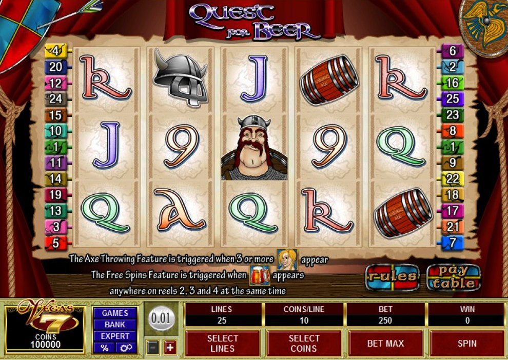 Quest For Beer Slot Review