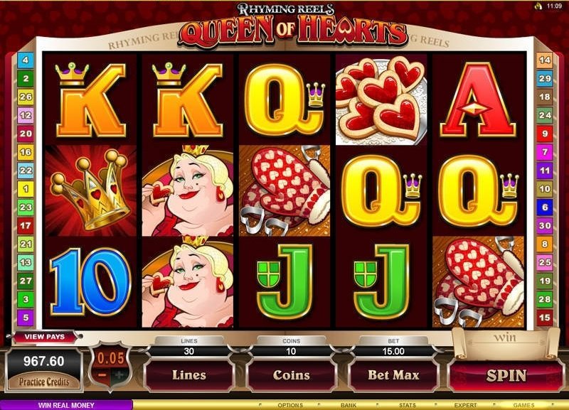 Rhyming Reels Queen Of Hearts Slot Review