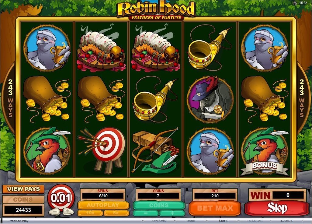 Robin Hood Feathers Of Fortune Slot Review