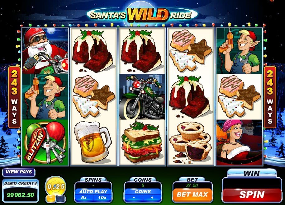 Santas Wild Ride Slot Review