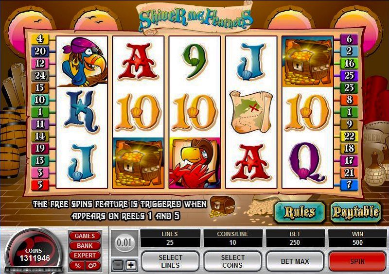 Shiver Me Feathers Slot Review