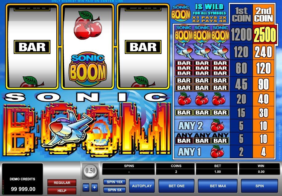 Sonic Boom Slot Review