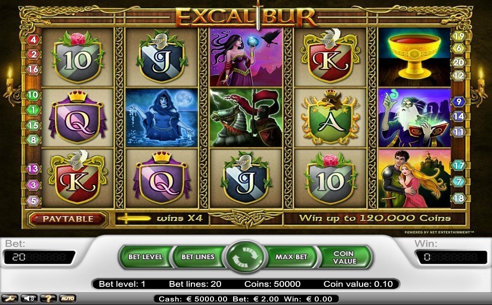 Excalibur Slot Review