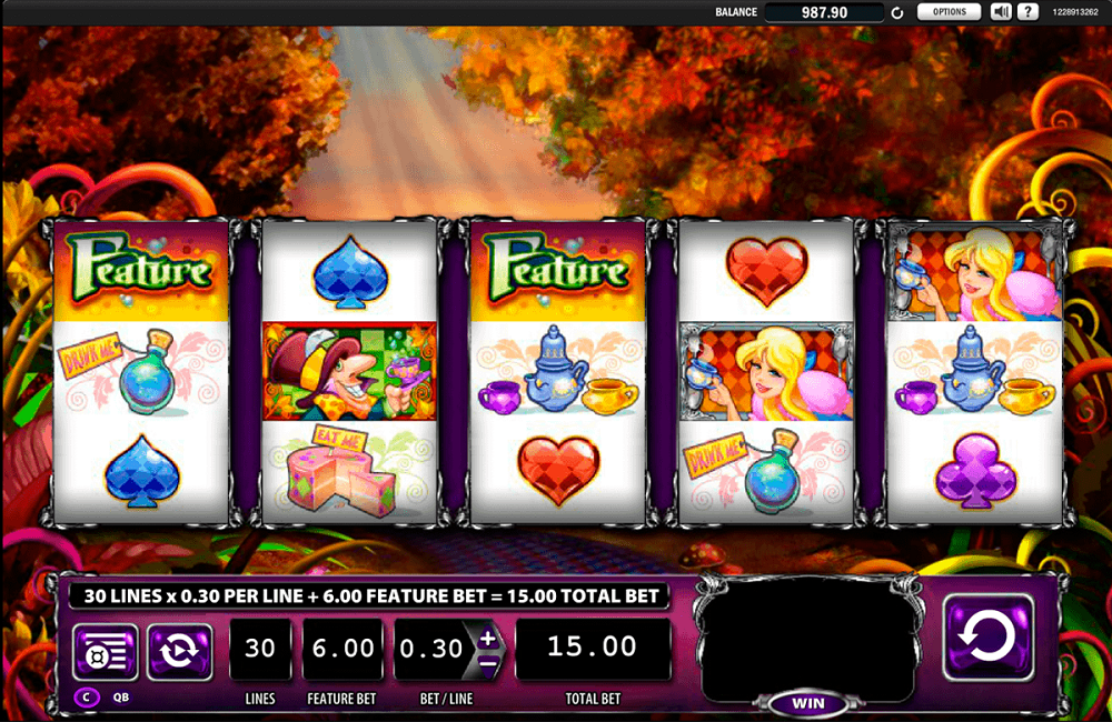 Alice And The Mad Party Slot Review