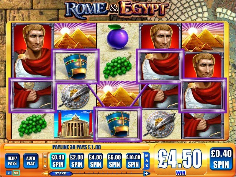 Rome Egypt Slot Review